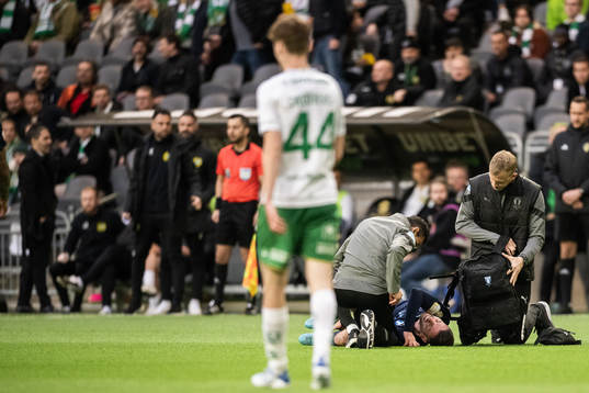 Malmö FFs Erdal Rakip har ont
