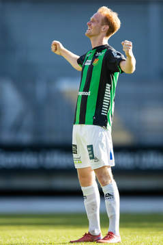 GAIS Viktor Krüger jublar