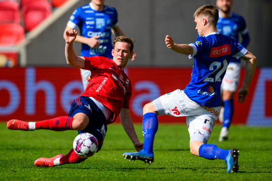 Östers Alex Thor Hauksson och Norrbys Gustav Berggren