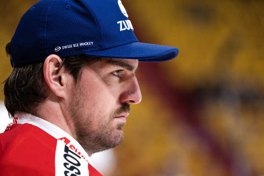 Goalkeeper Reto Berra of Switzerland