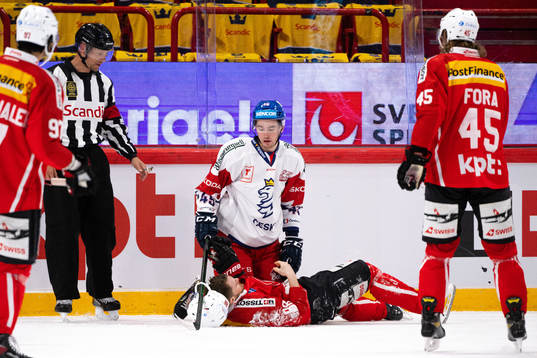 David Jiricek of Czech Republic and Christoph Bertschy of