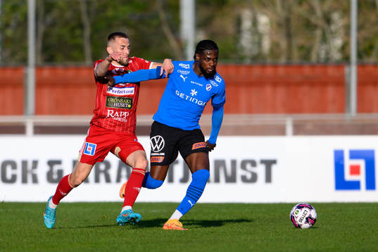 Skövdes Jack Cooper Love och Halmstads Joseph Baffo