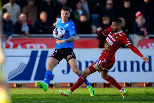 Halmstads Samuel Kroon och Skövdes Elmar Abraham