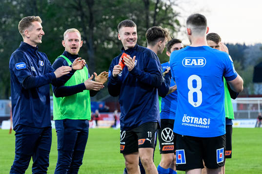 Halmstads Samuel Kroon jublar
