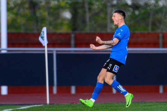 Halmstads Samuel Kroon jublar