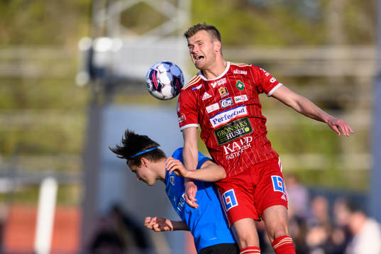 Halmstads Erik Ahlstrand och Skövdes Elias Lindell