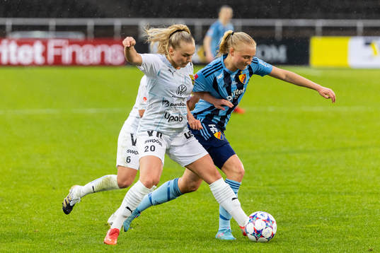 Umeås Villemo Dahlqvist och Djurgårdens StinaLisa