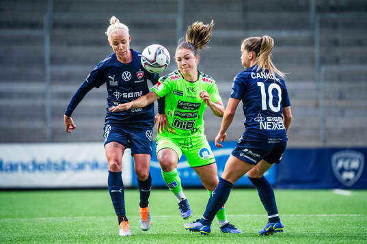 Kristianstads Delaney Baie Pridham mot Rosengårds Caroline