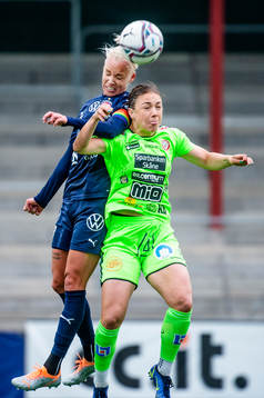 Rosengårds Caroline Seger mot Kristianstads Delaney Baie