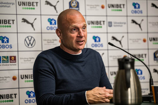 Mjällbys tränare Andreas Brännström