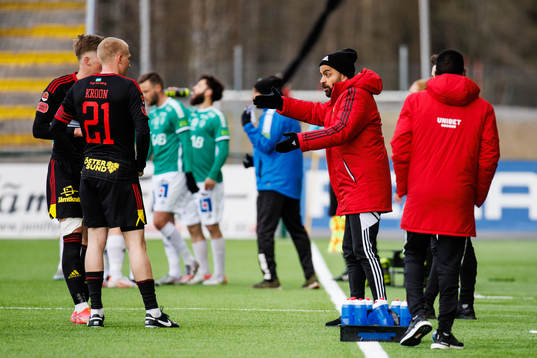 Östersunds assisterande tränare Amir Azrafshan