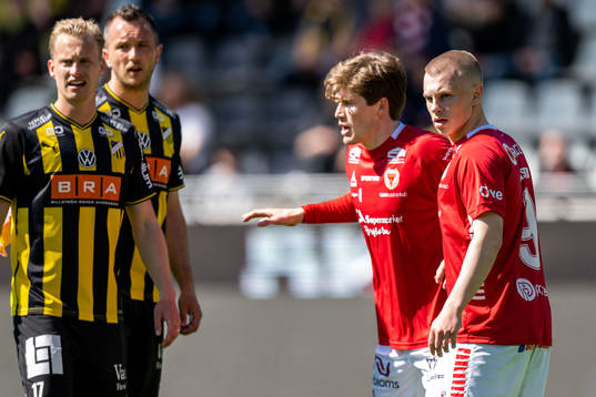Kalmars Oliver Berg och Isak Jansson