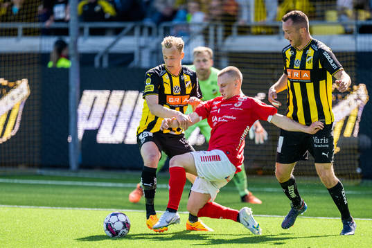 Häckens Gustav Berggren och Even Hovland