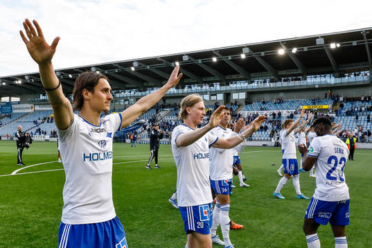 IFK Norrköpings Jonathan Levi jublar