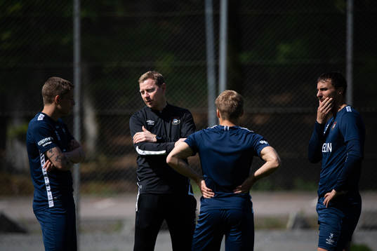 Tränare Brynjar Gunnarsson