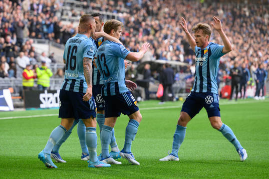 Djurgårdens Victor Edvardsen, Hampus Finndell, Rasmus
