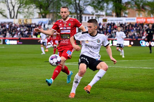 Skövdes Jack Cooper Love och Örebros Benjamin Hjertstrand