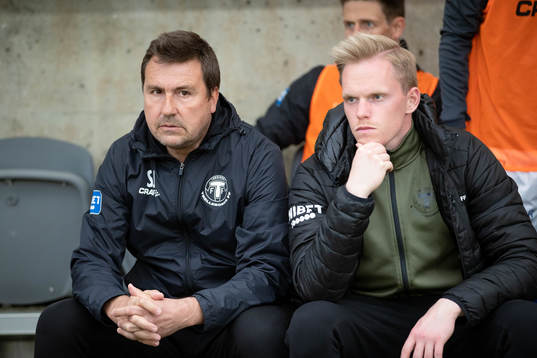Trelleborgs assisterande tränare Stefan Jacobsson och