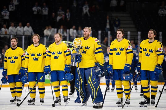 Oskar Lang, Jonathan Pudas , Anton Lindholm , goaltender