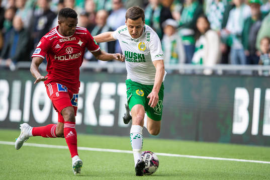 IFK Norrköpings Abdulrazaq Ishaq och Hammarbys Jeppe