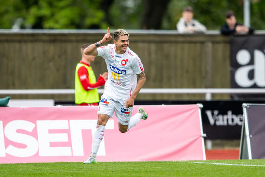 Degerfors Diego Campos jublar