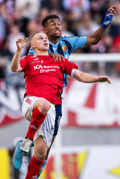 Kalmars Isak Jansson Djurgårdens Isak Hien