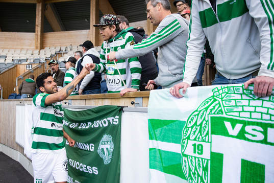 Västerås Pedro Ribeiro jublar