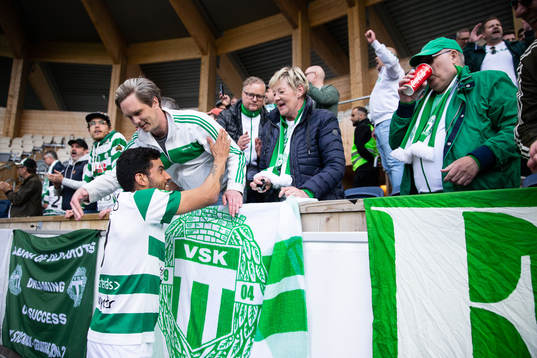 Västerås Pedro Ribeiro jublar