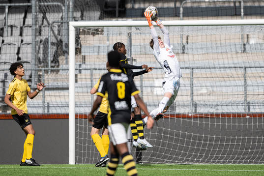 Elfsborgs målvakt Hannes Bäck