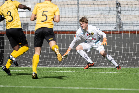 Elfsborgs målvakt Hannes Bäck