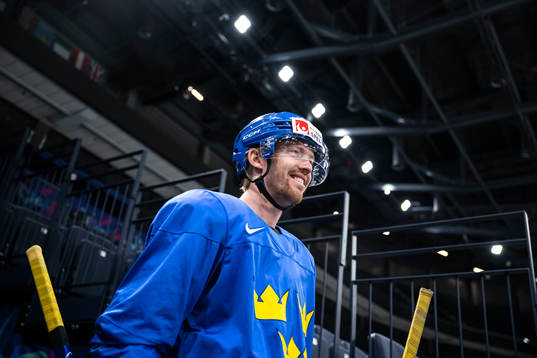 Joakim Nordström of Sweden at a practice session