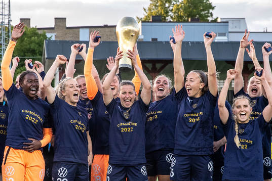 Rosengårds Jelena Cankovic jublar