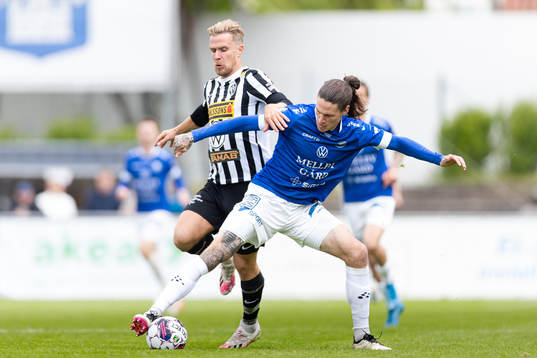 Landskronas Linus R Olsson och Trelleborgs Isak Jönsson