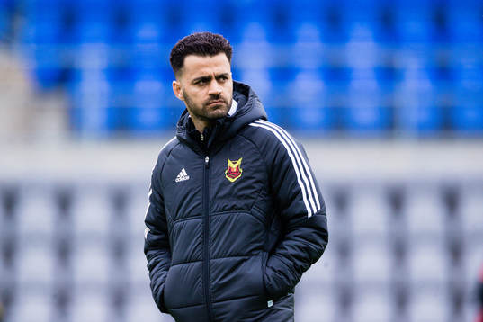 Östersunds assisterande tränare Amir Azrafshan