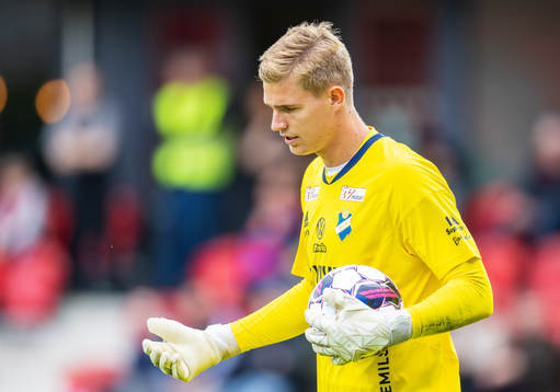 Östers målvakt Mathias Nilsson