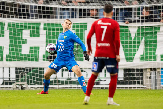 Jönköpings målvakt Felix Jakobsson