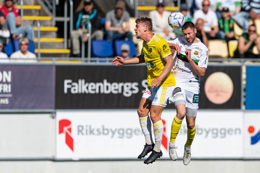 Falkenbergs Robin Hofsö och GAIS Axel Norén