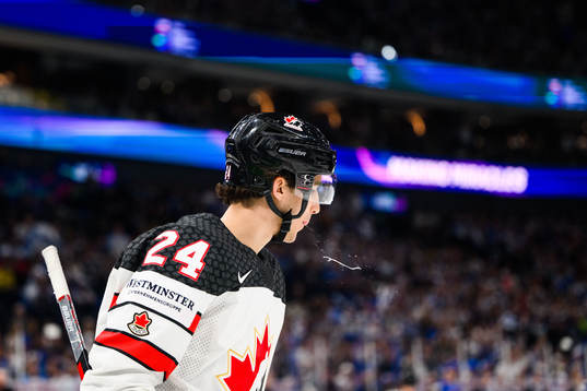 Dylan Cozens of Canada