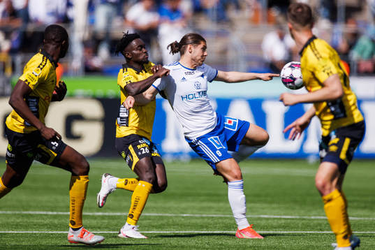 Elfsborgs Emmanuel Boateng och IFK Norrköpings Eman