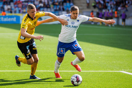Elfsborgs André Ibsen Rømer och IFK Norrköpings Eman