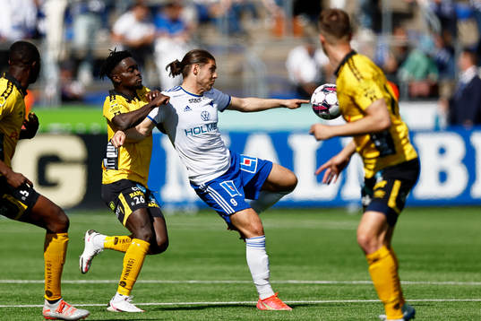 Elfsborgs Emmanuel Boateng och IFK Norrköpings Eman