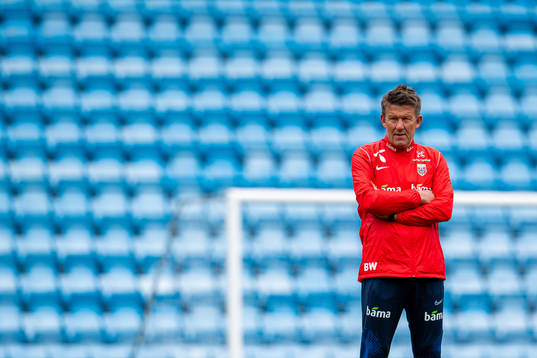 Bård Wiggen of the Norwegian national football team