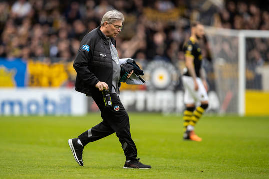 Helsingborgs idrottsskadeterapeut Dale Reese