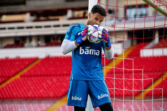 Goalkeeper Sten Grytebust of the Norwegian national football team