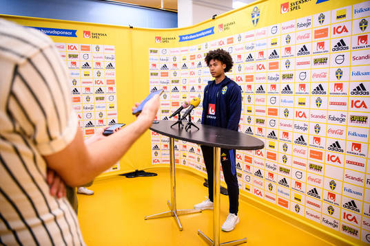 Jens Cajuste of the Swedish national football team