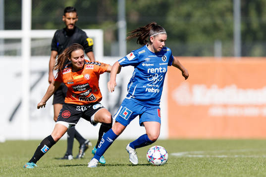 Kristianstads Alice Nilsson och Örebros Emilia Pelgander