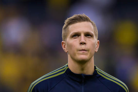 Joakim Nilsson of Sweden ahead of the Nations League football match between Sweden and Norway on June 5, 2022 in Stockholm. 