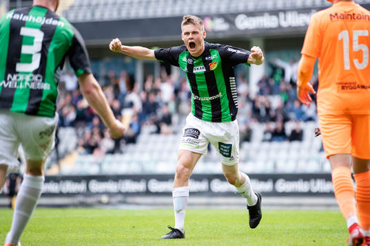 GAIS Axel Henriksson jublar