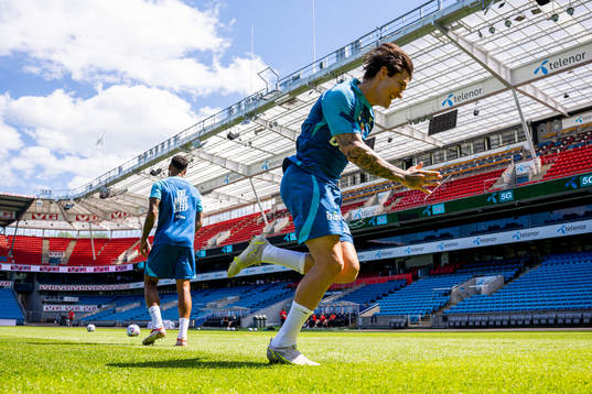 Mathias Normann of the Norwegian national football team