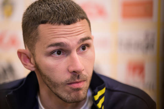 Branimir Hrgota of the Swedish national football team